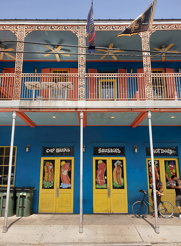 In der Frenchmen Street in New Orleans