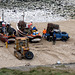 Flamborough Head- North Landing- Unloading the Lobster Catch