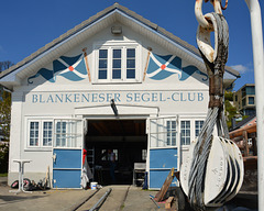 Bootshaus des Segelclubs