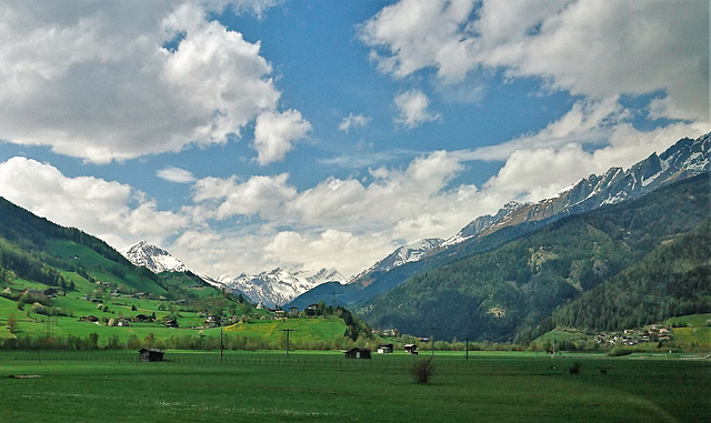 Aus dem Bus: Bei Matrei