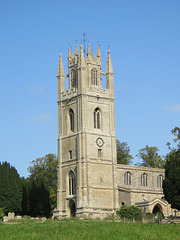 lowick church, northants  (1) late c15 tower