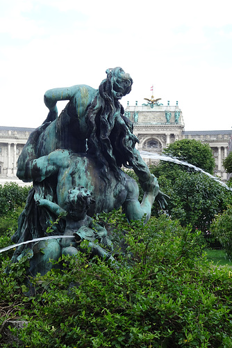 Sculpture In The Volksgarten