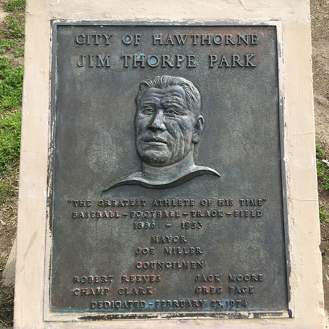 Jim Thorpe Park, Hawthorne