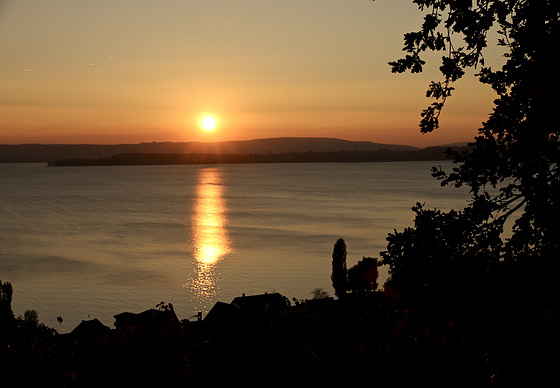 Sonnenuntergang am Bodensee