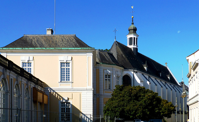 DE - Brühl - Blick zur Schlosskirche