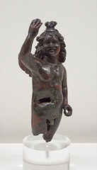 Bronze Cupid from Lyon in the Lugdunum Gallo-Roman Museum, October 2022