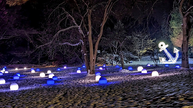 Christmas Garden in Hamburg