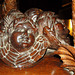 Detail of Font Cover, St Mary and St Michael's Church, Great Urswick, Cumbria