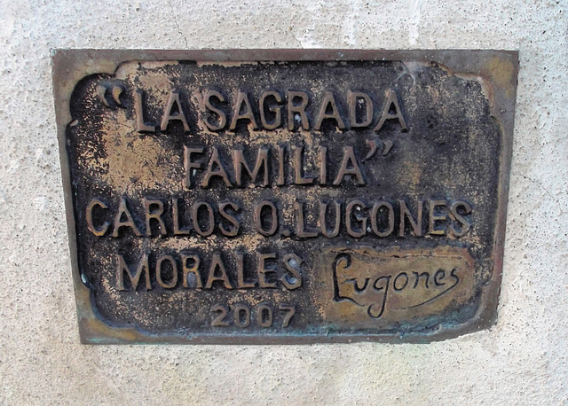 La Sagrada Familia - Carlos O. Lugones Mortales - 2007