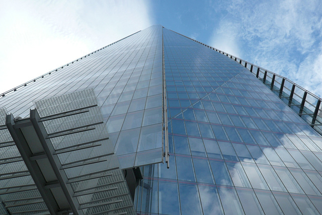 Looking Up The Shard