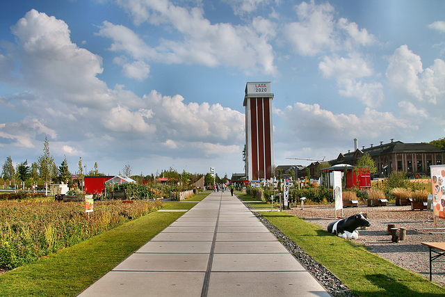 Zechenpark Friedrich Heinrich während der Landesgartenschau 2020 (Kamp-Lintfort) / 26.07.2020