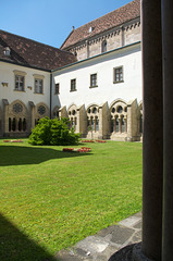 Cloister at Heiligenkreuz Abbey