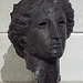Bronze Head of a Female Divinity in the Lugdunum Gallo-Roman Museum, October 2022