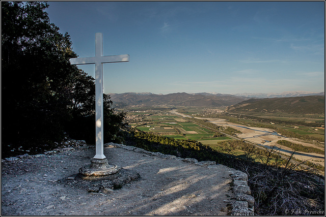 Kreuz über der Durance