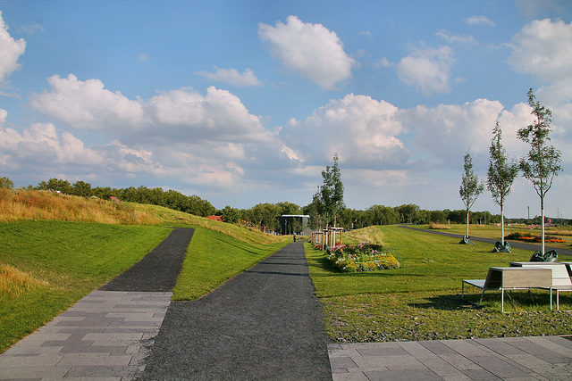 Zechenpark Friedrich Heinrich während der LaGa 2020 (Kamp-Lintfort) / 26.07.2020