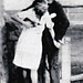 My Great-Grandparents at their farm gate