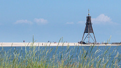 Kugelbake - Hölzernes Wahrzeichen von Cuxhaven