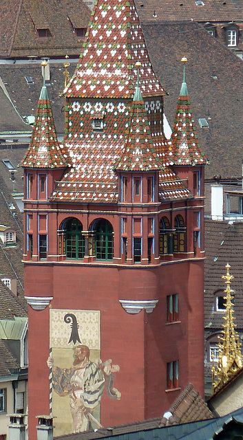 Rathausturm in Basel