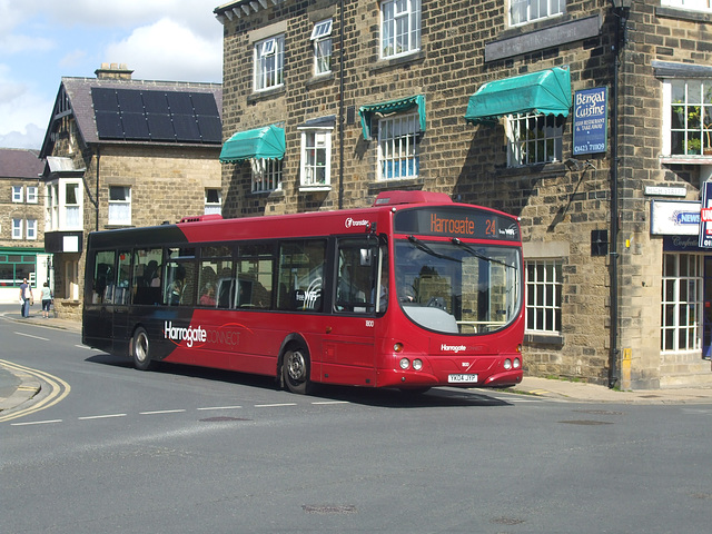 DSCF1353 Transdev Harrogate and District YK04 JYP in Pateley Bridge - 28 Aug 2015