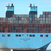 Heckansicht der MARIBO MAERSK