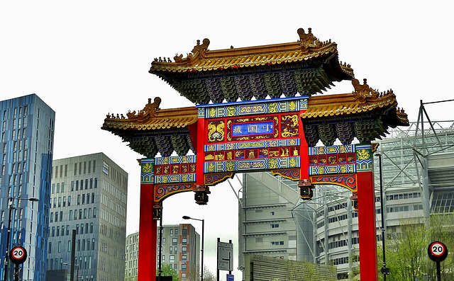 Ceremonial Gate into Chinatown