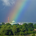 Regenbogen Richtung Süden