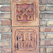 Leiden keys and logo of the old power station