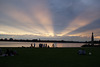 Abendstimmung an der Außenalster