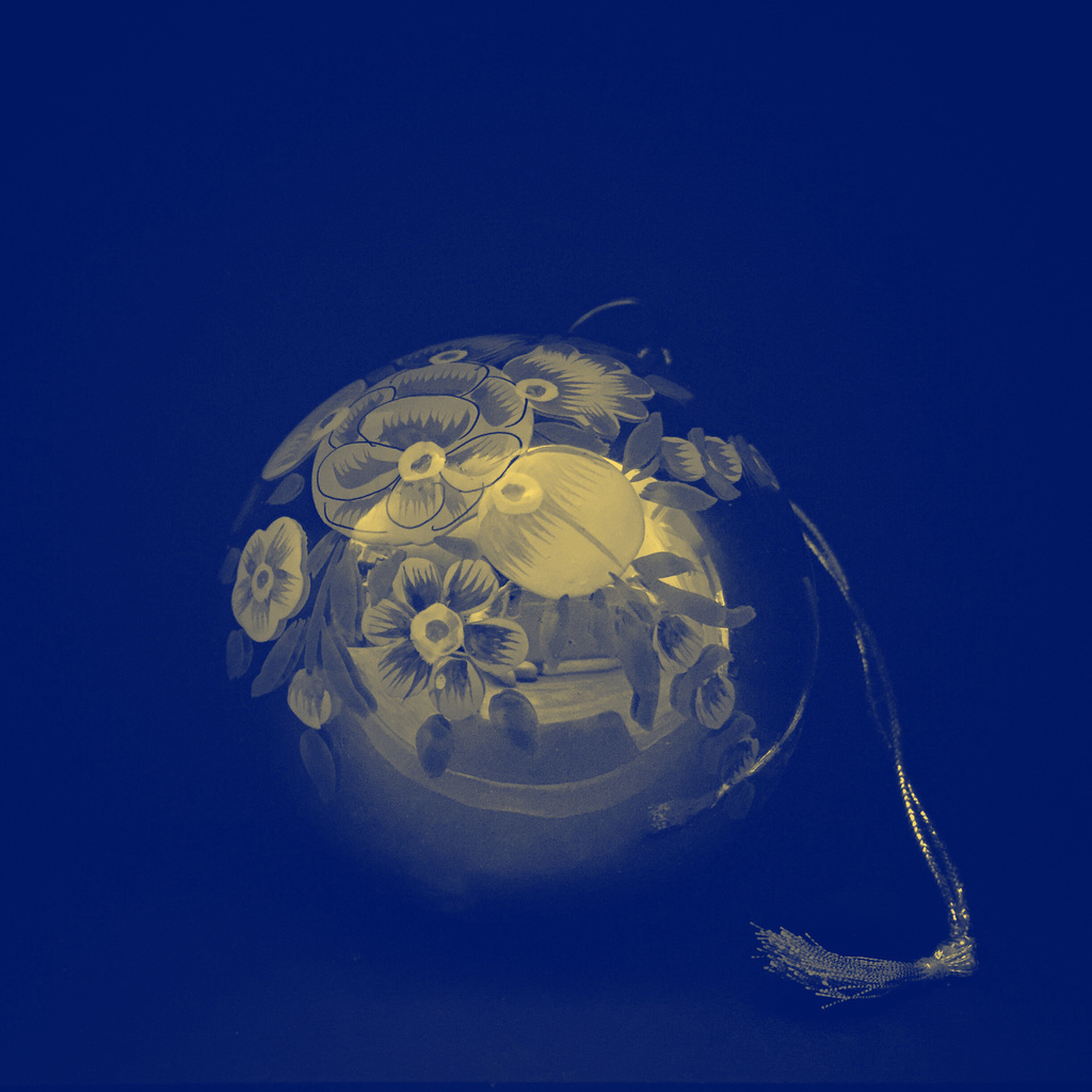 blue bauble