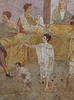 Detail of the Fresco of the Banquet Scene from the House of the Triclinium, ISAW May 2022