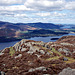 Derwent Water & Bassenthwaite Lake from Ashness Fell 6th May 1996