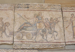 Fragment of a Mosaic with a Dionysiac Procession from Gerasa in the Yale University Art Gallery, October 2013