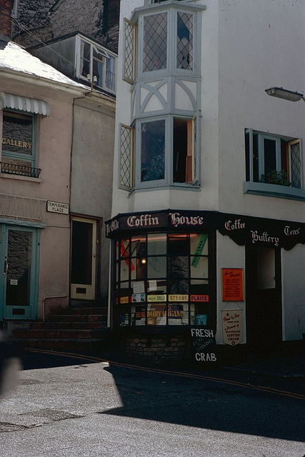 Ye Olde Coffin House, Brixham (scan from slide of the early 1960s)