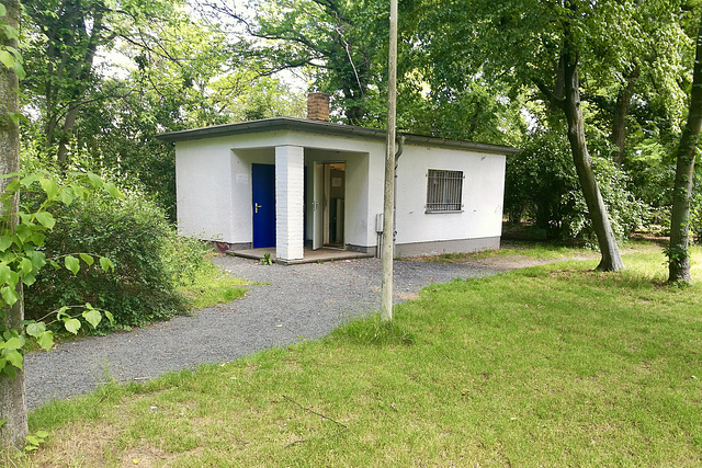 Leipzig 2019 – Waiting building for tram drivers