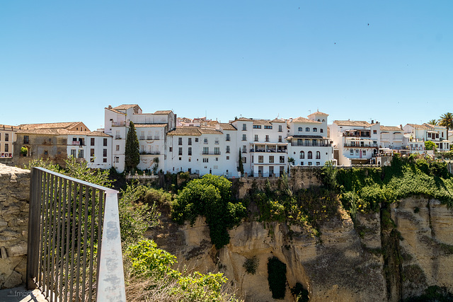 Blick über die El Tajo de Ronda - HFF everybody (PiP)