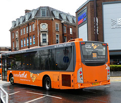 East Yorkshire 395 (BU16 OYH) in Hull - 2 May 2019 (P1010226)