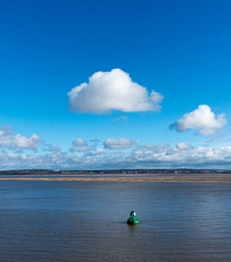 Viewpoint, looking across the River Mersey