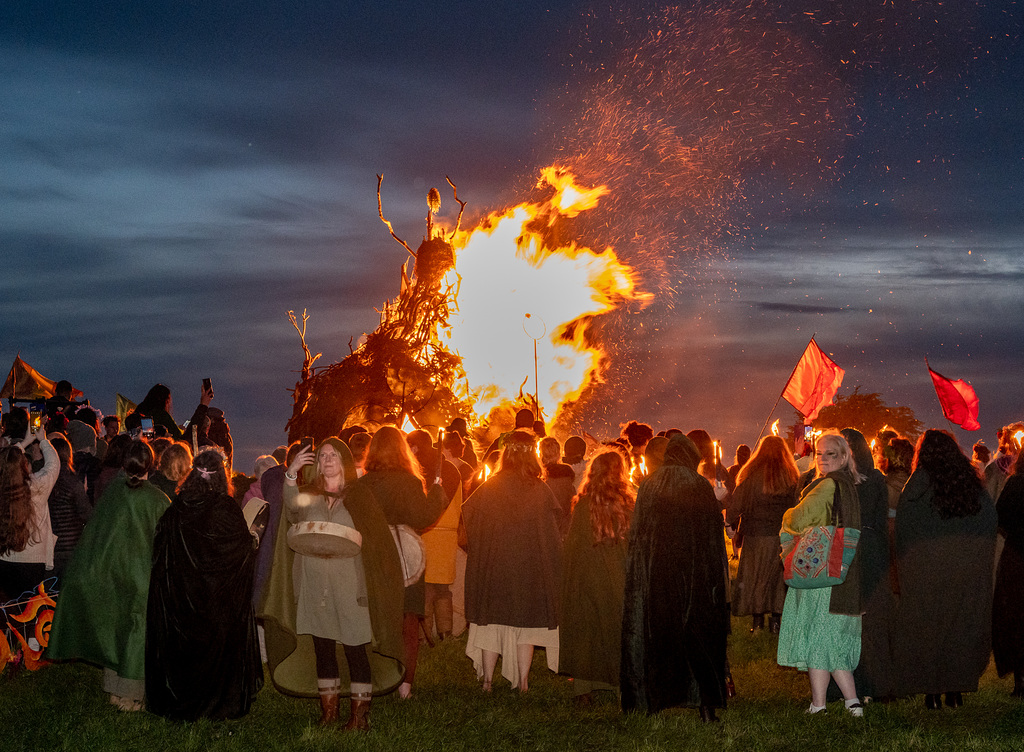 The Bealtain Bonfire