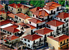 Funchal : I tetti di Câmara De Lobos : vecchi e nuovi