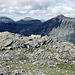 Bow Fell & Esk Pike from The Crinckle Crags 21st July 1992