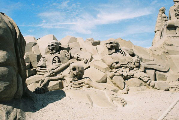 Sand Sculpture, Great Yarmouth, Norfolk