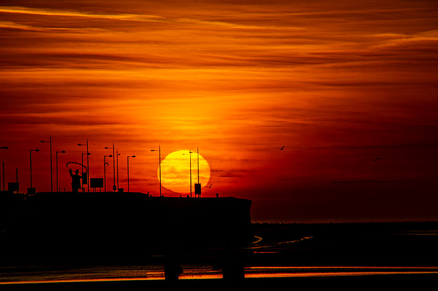 New Brighton sunset