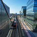Einfahrt zum Bahnhof Hardbrücke, Zürich (© Buelipix)