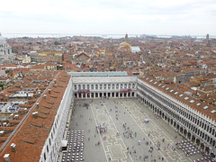 Venise : Panorama depuis le campanile