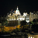 Good to see the Union Flag flying so prominently in this night view over Princes Street in Edinburgh, from The New Club