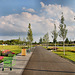 Sparkassen-Promenade im Zechenpark Friedrich Heinrich (Kamp-Lintfort) / 26.07.2020