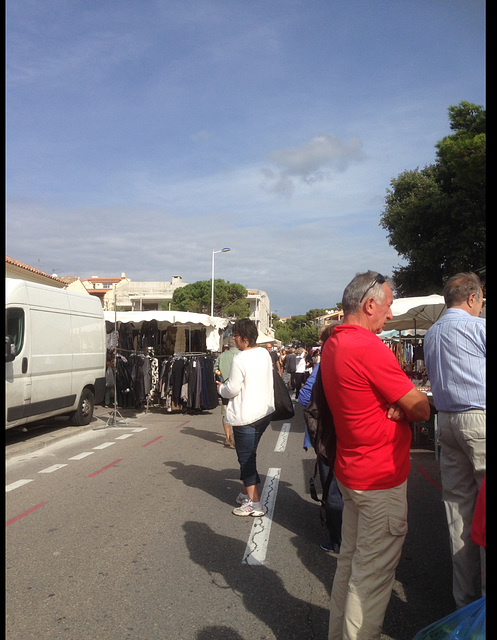 Marché à Sausset-les-Pins .