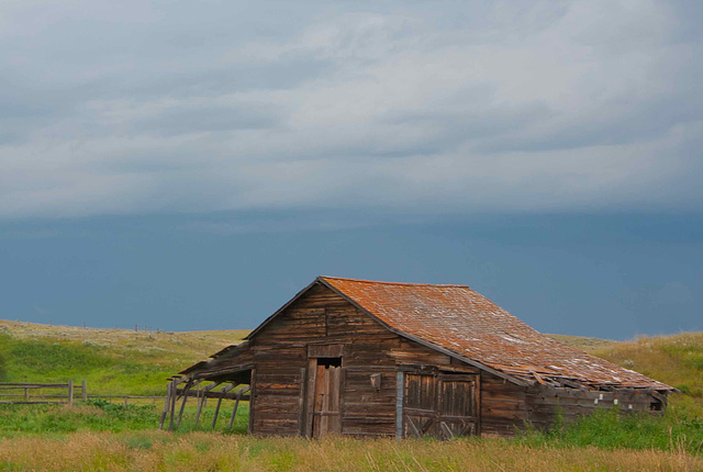 a rancher's shelter