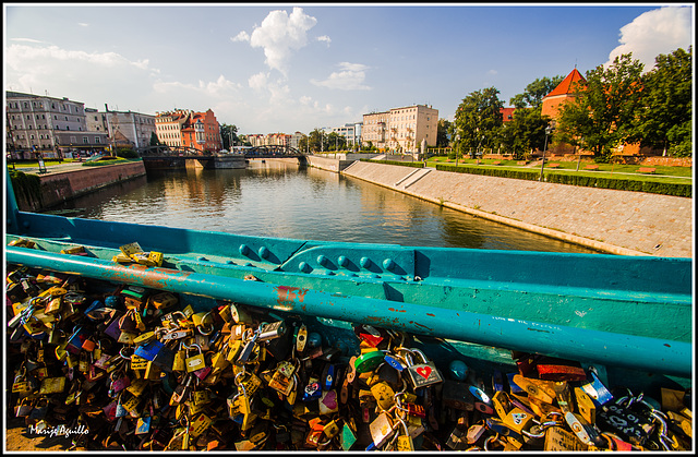 Los candados del amor en Wroclaw (HFF)