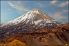 Teide von der Abendsonne angestrahlt